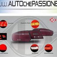 Fari posteriori a led fume AUDI A3 8P sportback 20