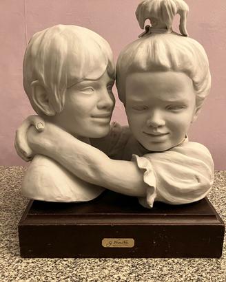 Statua Visentin mezzobusto bambini