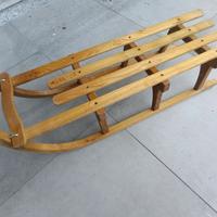 Slittino il legno Sfida