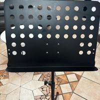 leggio musicale + poggia piede