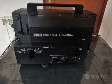 Proiettore vintage video Eumig Mark S 804D 