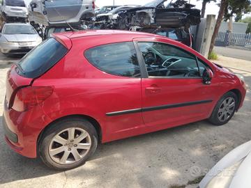 Ricambi peugeot 207 del 2007 1.6 benzina cambio au