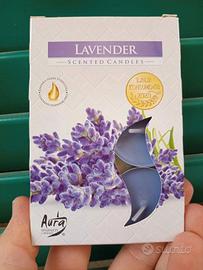 Candele mini alla lavanda