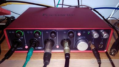 Scheda audio Focusrite Scarlett 18i8 1st gen