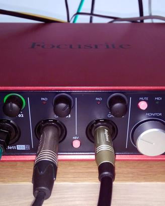 Scheda audio Focusrite Scarlett 18i8 1st gen