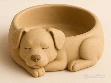 Ciotola portaoggetti a forma di cane