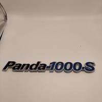 SCRITTA EMBLEMA SIGLA TARGHETTA POST FIAT PANDA 10