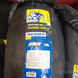  coppia Michelin Power Cup 2  200/55
