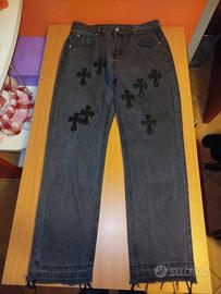 pantaloni Chrome Hearts 