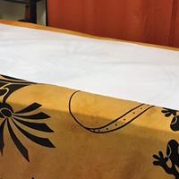 Lettino massaggi pieghevole in faggio + accessori