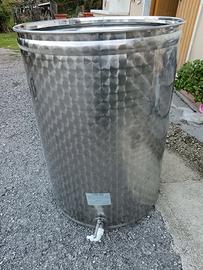 fusto in acciaio inox