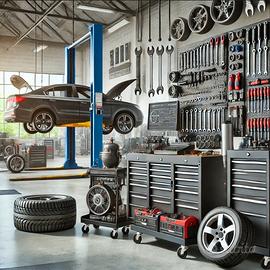 Attrezzatura completa autofficina autoriparazione