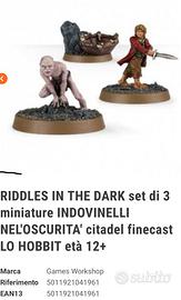 Lo hobbit riddles in the dark games workshop