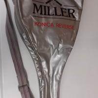 Porta racchetta silver tennis padel con palline 