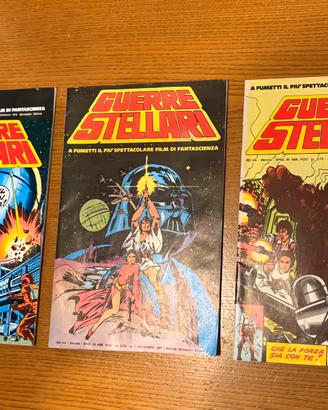 Guerre stellari Mondadori 1.2.3 1977