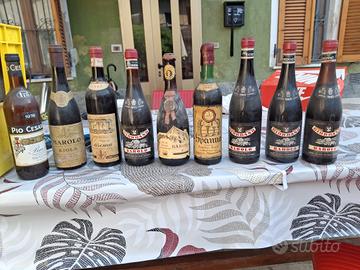 bottiglie di vino da collezione