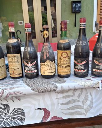 bottiglie di vino da collezione