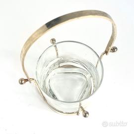 Piccolo porta ghiaccio vintage