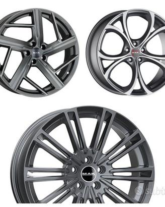 Cerchi in lega Mak per Dacia Abarth Cupra Dr Fiat