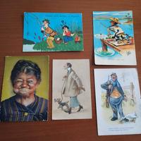 Cartoline umoristiche vintage 