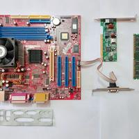 Scheda madre Biostar M7VIG + CPU AMD Athlon XP 180