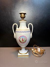 Lampada Pittoria Ginori decoro Elba