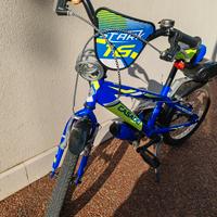 Bici bambino 16 pollici quasi nuova