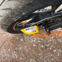 Bloccadisco Moto luchetto Con Allarme 110BD