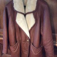 Giaccone Pelle Montone Shearling Originale tg. 44!