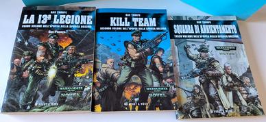 Lotto indivisibile 6 libri Warhammer 40k