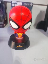 spiderman Marvel mini lampada luce led notturna 