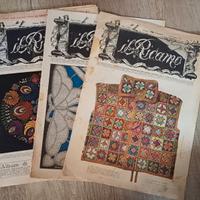 Il ricamo  (Riviste vintage anno 1928)