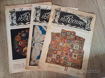 Il ricamo  (Riviste vintage anno 1928)