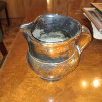 Brocca Rustica Artigianale in Terracotta Smaltata