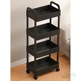 carrello portaoggetto con ruote nuovo