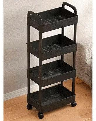 carrello portaoggetto con ruote nuovo