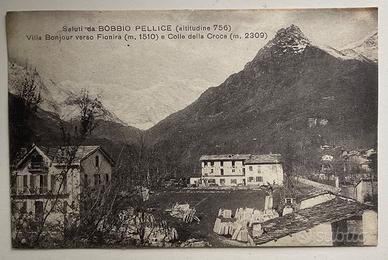 Cartolina “ Bobbio Pellice “