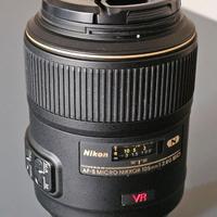 Obiettivo NIKON MICRO  AF-S 105 - f/2,8 VR