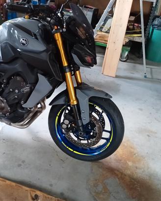 forcelle e cerchi mt09