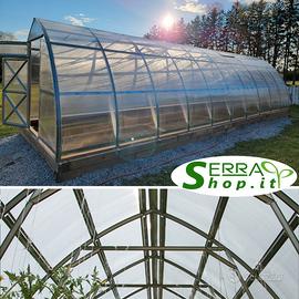 Serra tunnel policarbonato casetta 3x4m giardino