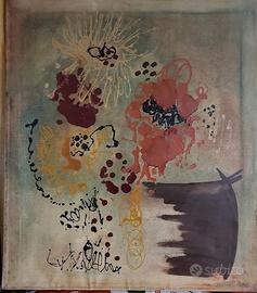 Pittore senese anni 70 olio su tela