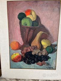 Quadro dipinto a mano 'natura morta' Ricchetti