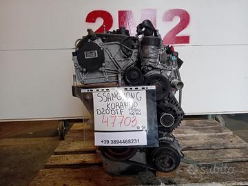 MOTORE COMPLETO SSANGYONG Korando 2Â° Serie D20DTF