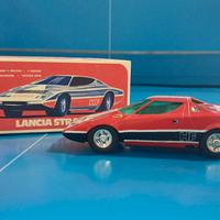 modellino in latta Lancia Stratos della Joustra 