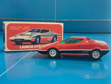 modellino in latta Lancia Stratos della Joustra 