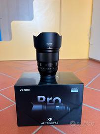 Viltrox 75mm f1.2 XF