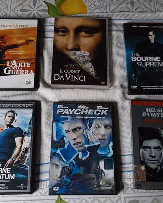 🎬 LOTTO DVD ORIGINALI AZIONE / THRILLER – BOURNE