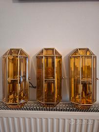 Applique vintage in ottone 