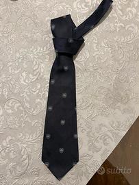 Cravatta blu molto elegante Savile Row