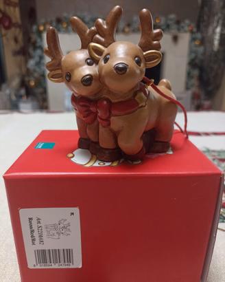 Set Renne+slitta con Babbo Natale 2015 